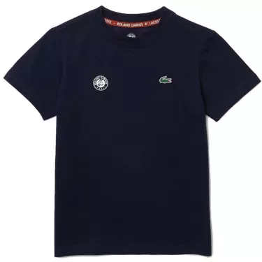 T-Shirt Lacoste Sport Junior Navy blu