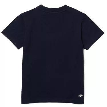 T-Shirt Lacoste Sport Junior Navy blu