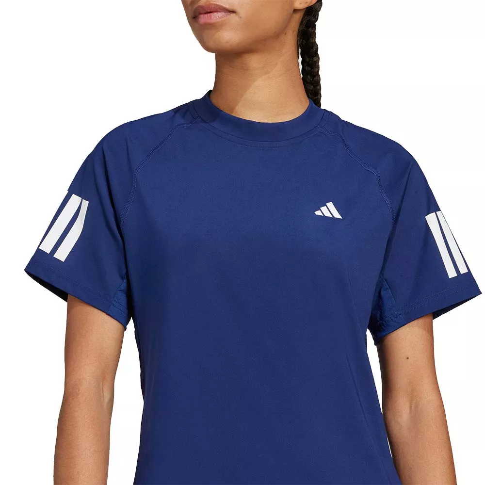 T-shirt Adidas 3 Stripes da donna Nera