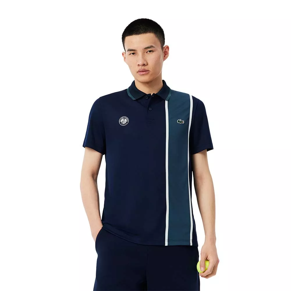 Polo Lacoste Sport Roland Garros Navy Blu