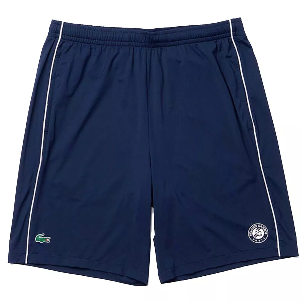 Pantaloncini Lacoste Sport Roland Garros Navy blu