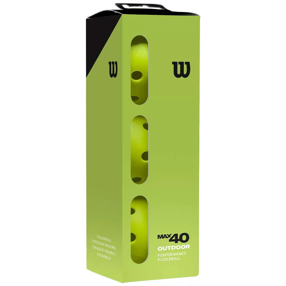 Palline Pickleball Wilson TRU 32 Indoor x3