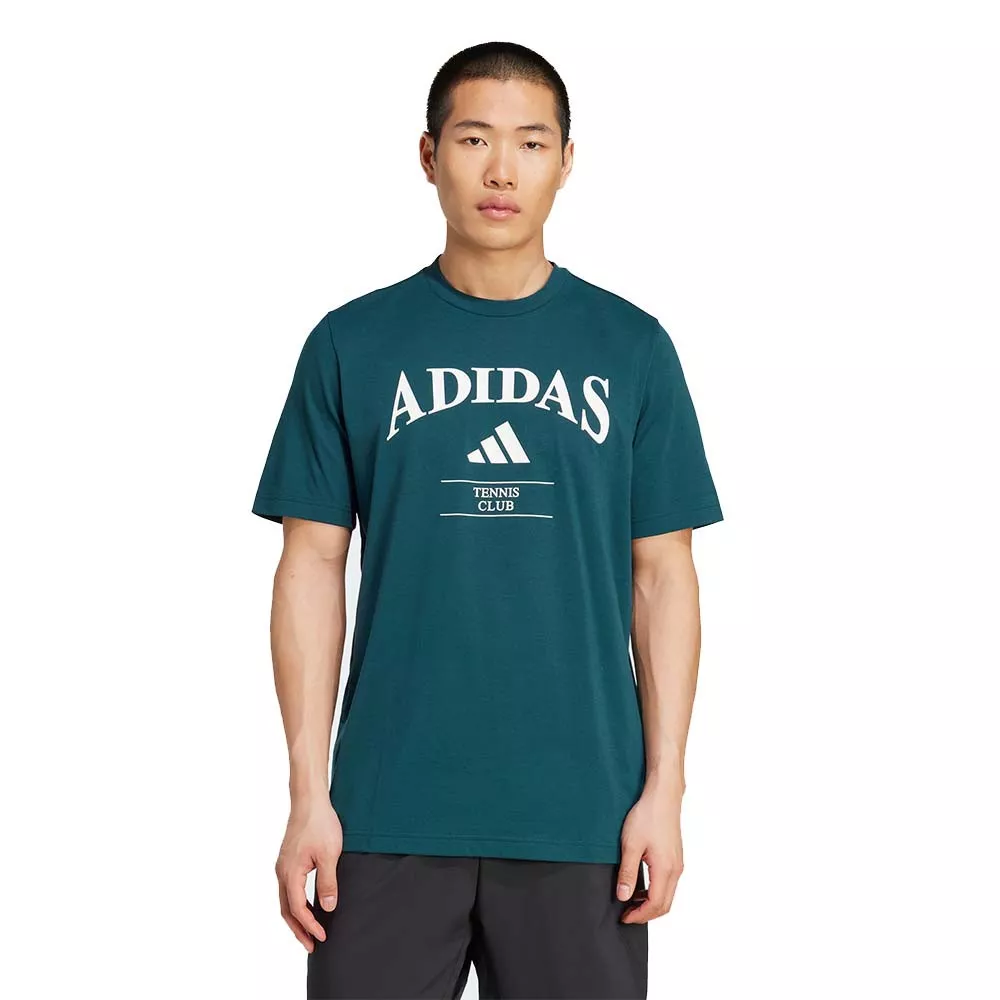T-Shirt Adidas Club Graph Printed