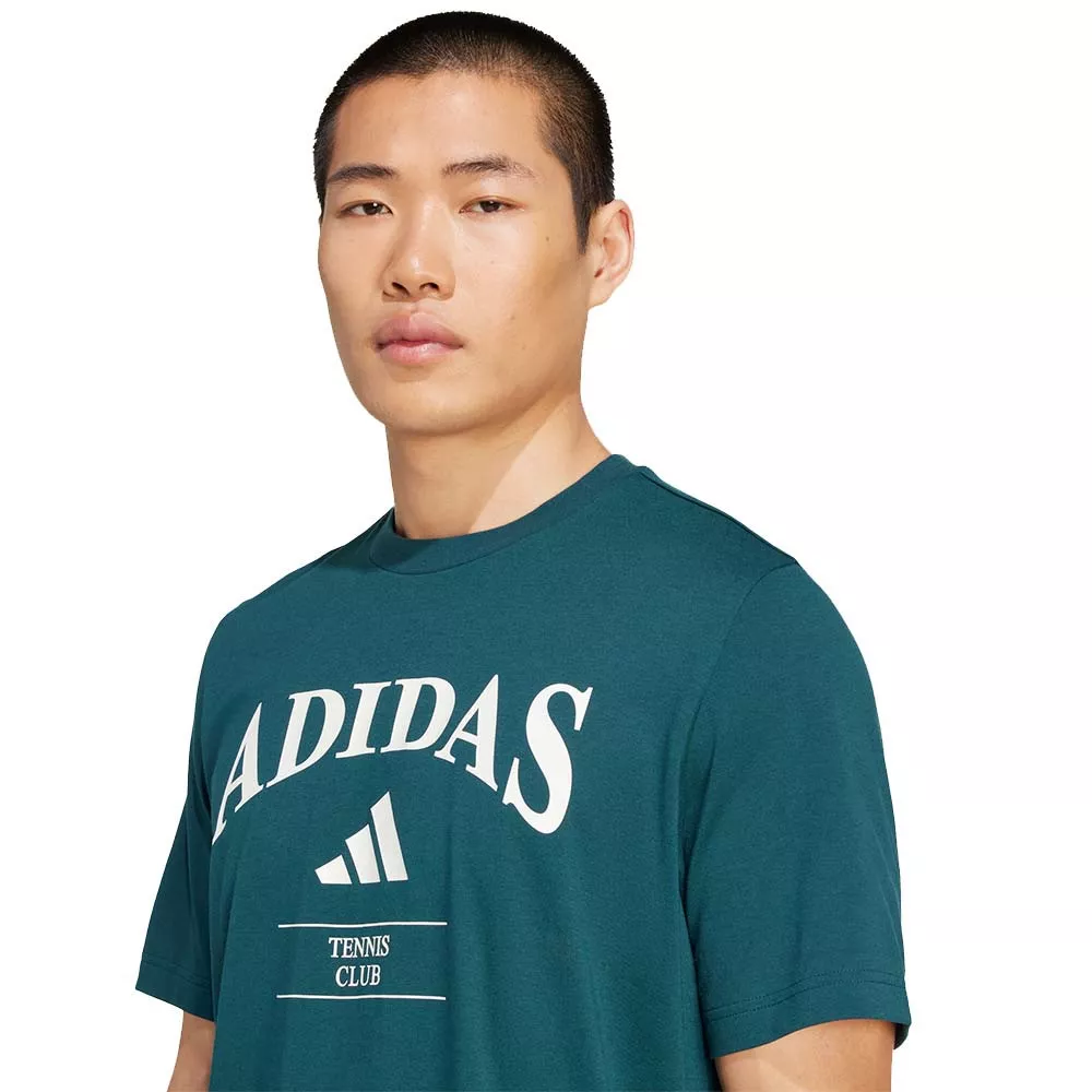 T-Shirt Adidas Club Graph Printed