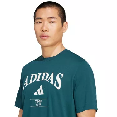 T-Shirt Adidas Club Graph Printed