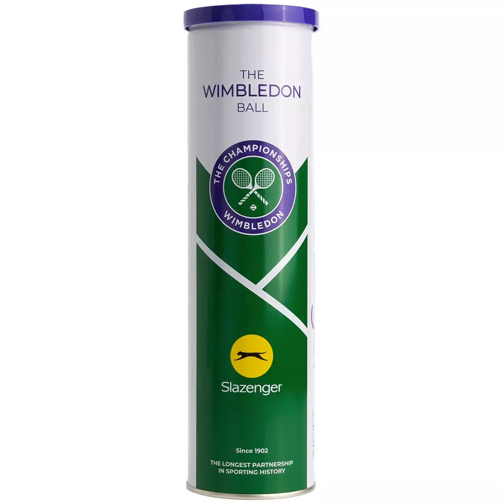 Cartone 18 tubi da 4 palline Slazenger Wimbledon