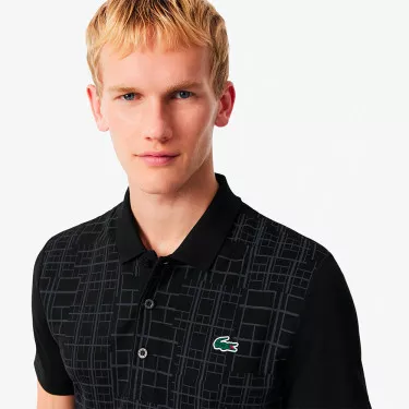 Polo Lacoste Tennis Novak Djokovic Player Bianco