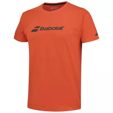 T-shirt Babolat Exercise Ragazzo bianco