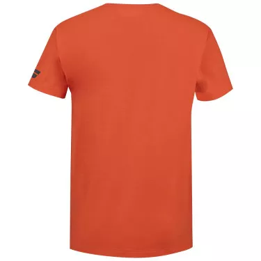 T-shirt Babolat Exercise Ragazzo bianco