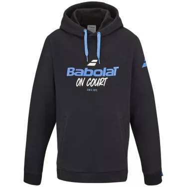 Hoodie Babolat Exercice Junior Blu / Blu
