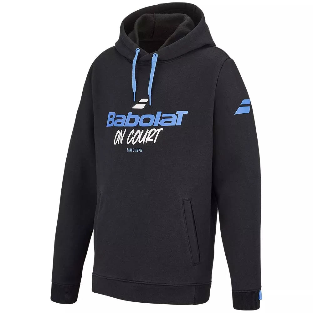 Hoodie Babolat Exercice Junior Blu / Blu
