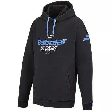 Hoodie Babolat Exercice Junior Blu / Blu