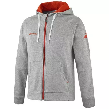 Giacca con zip Babolat Exercise Grigio