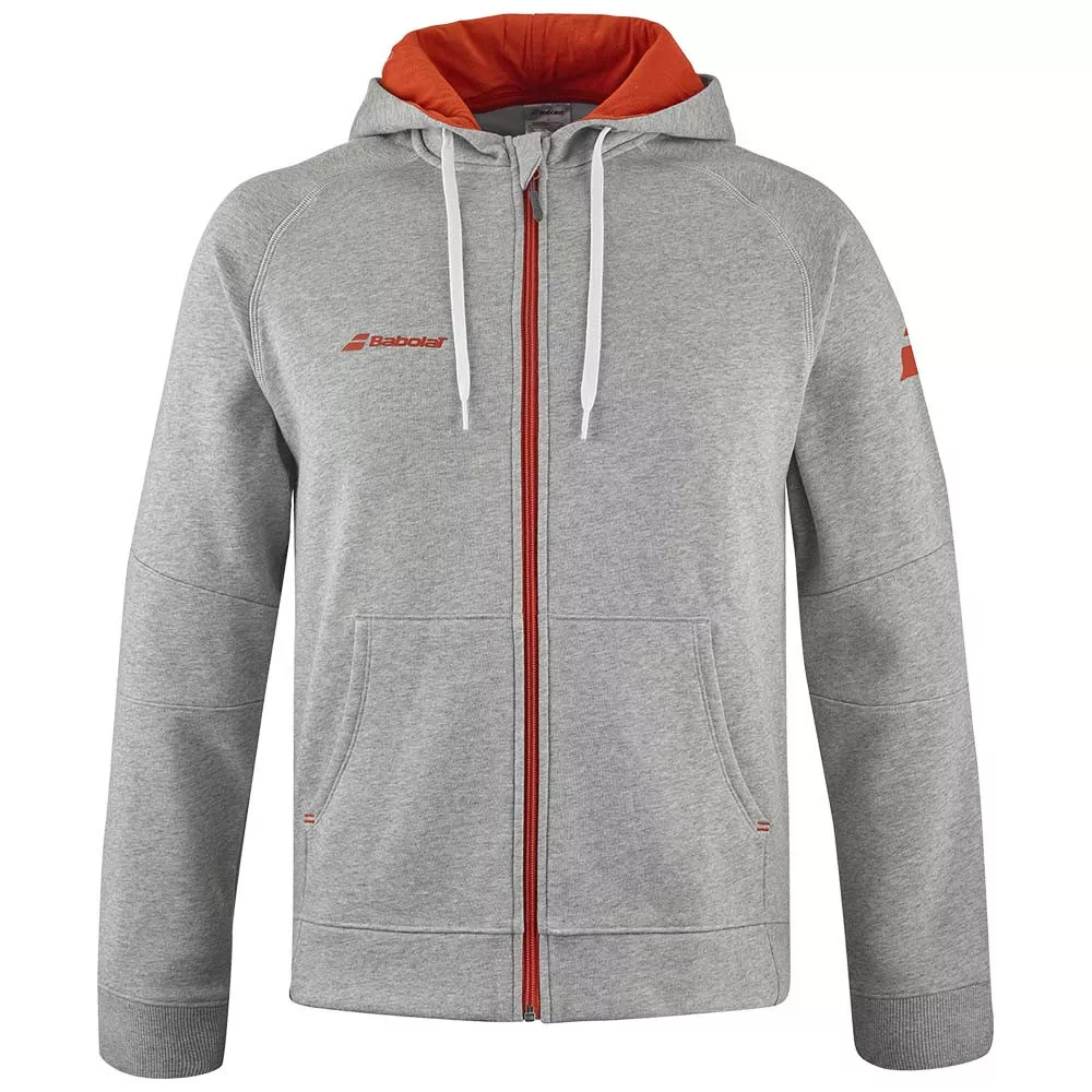 Giacca con zip Babolat Exercise Grigio