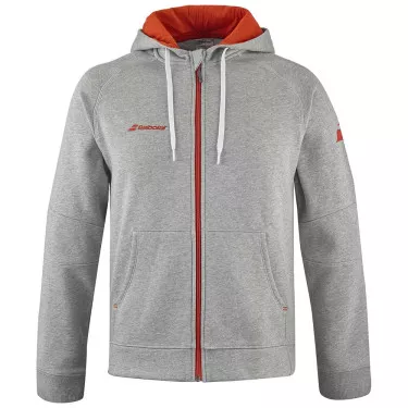 Giacca con zip Babolat Exercise Grigio