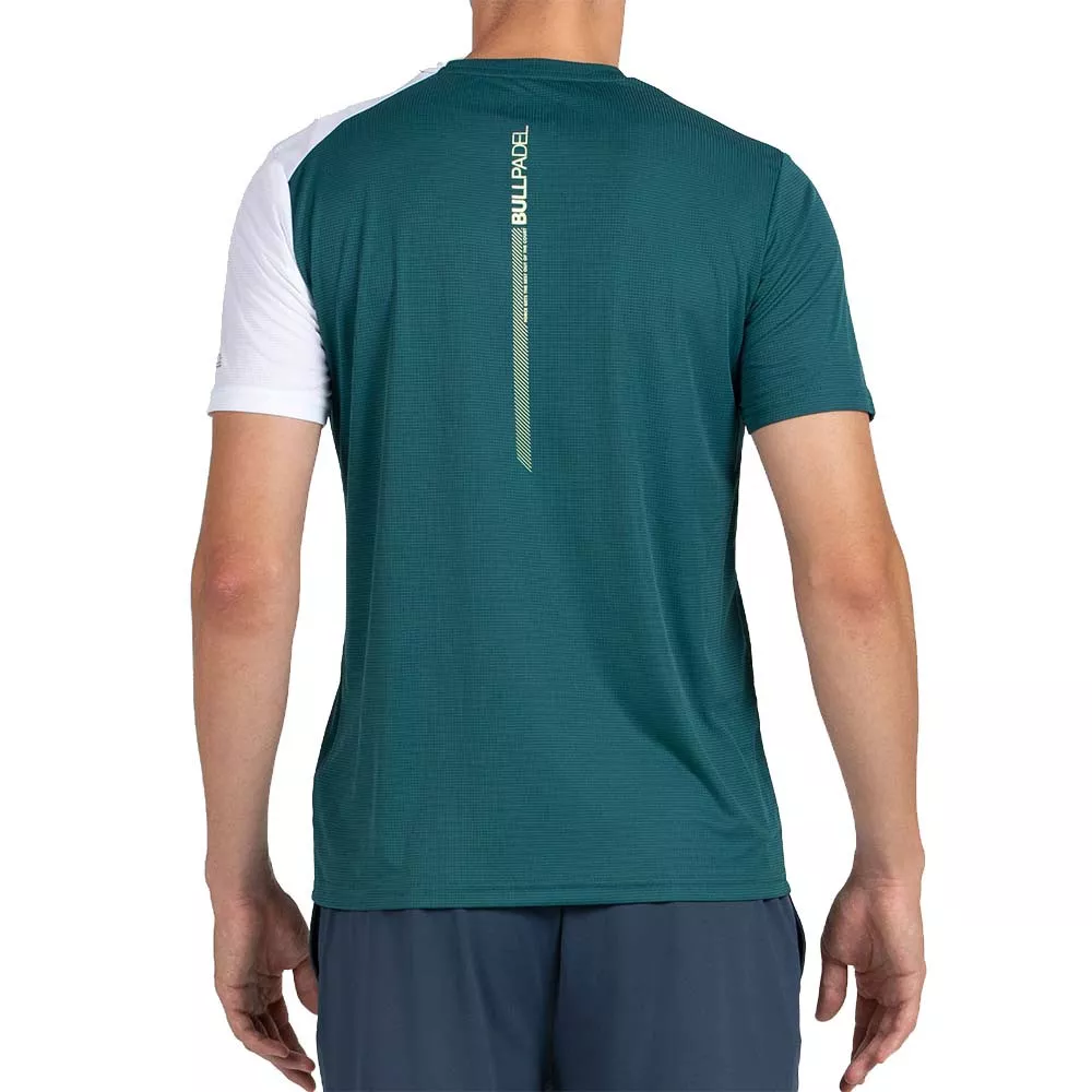 T-shirt Bullpadel Leido Verde scuro