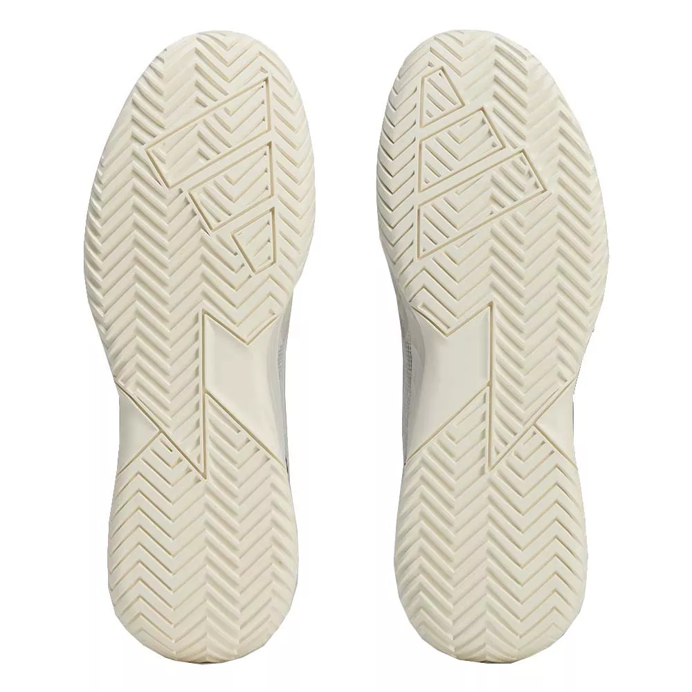 Scarpe Adidas Defiant Speed 2 Terra Battuta Bianco / Giallo