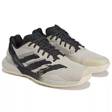 Scarpe Adidas Defiant Speed 2 Terra Battuta Bianco / Giallo