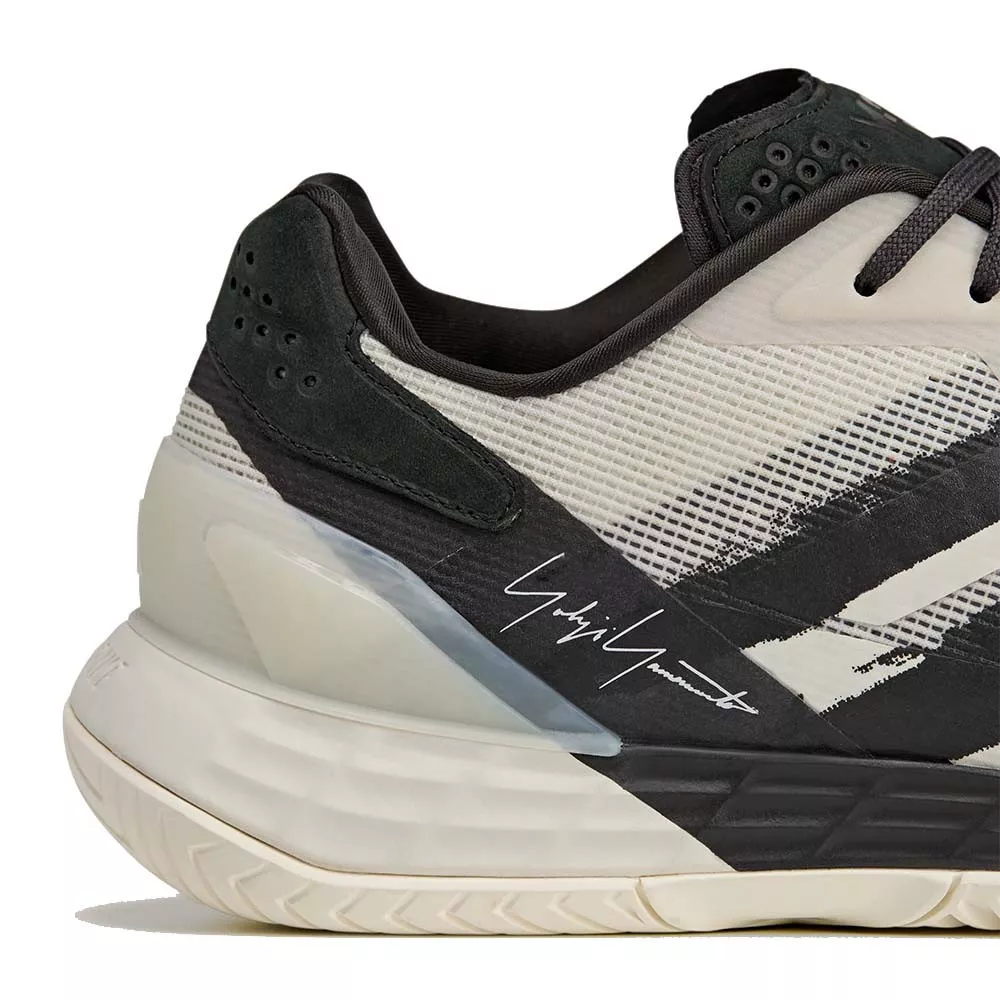 Scarpe Adidas Defiant Speed 2 Terra Battuta Bianco / Giallo