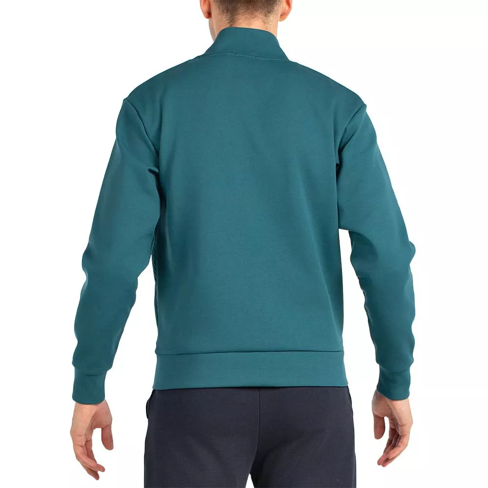 Felpa Bullpadel Binee Verde Scuro