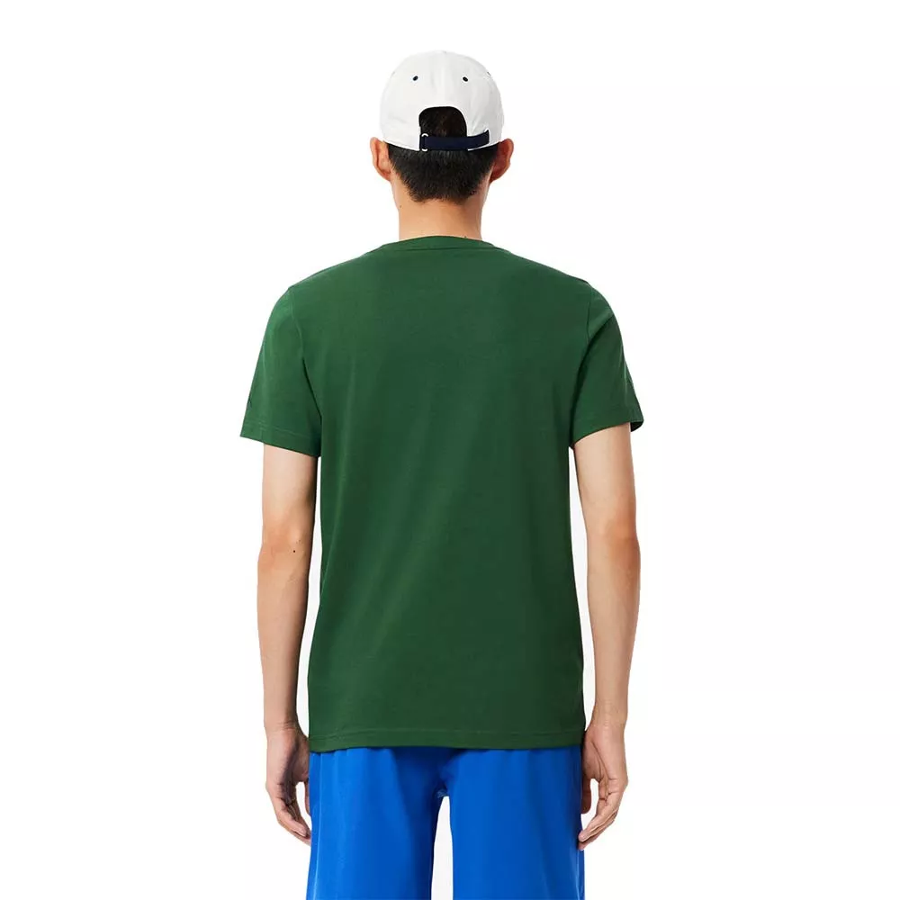 Pacco T-Shirt + Cappellino Lacoste Tennis x Novak Djokovic Grigio M&eacute;lange / Bianco