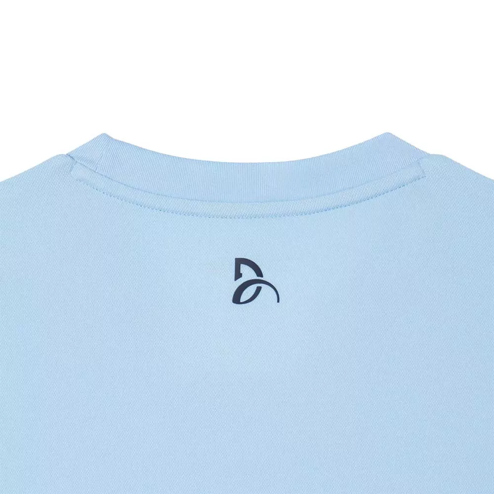 T-shirt Lacoste Tennis Novak Djokovic Ultra Dry Stampata Nero