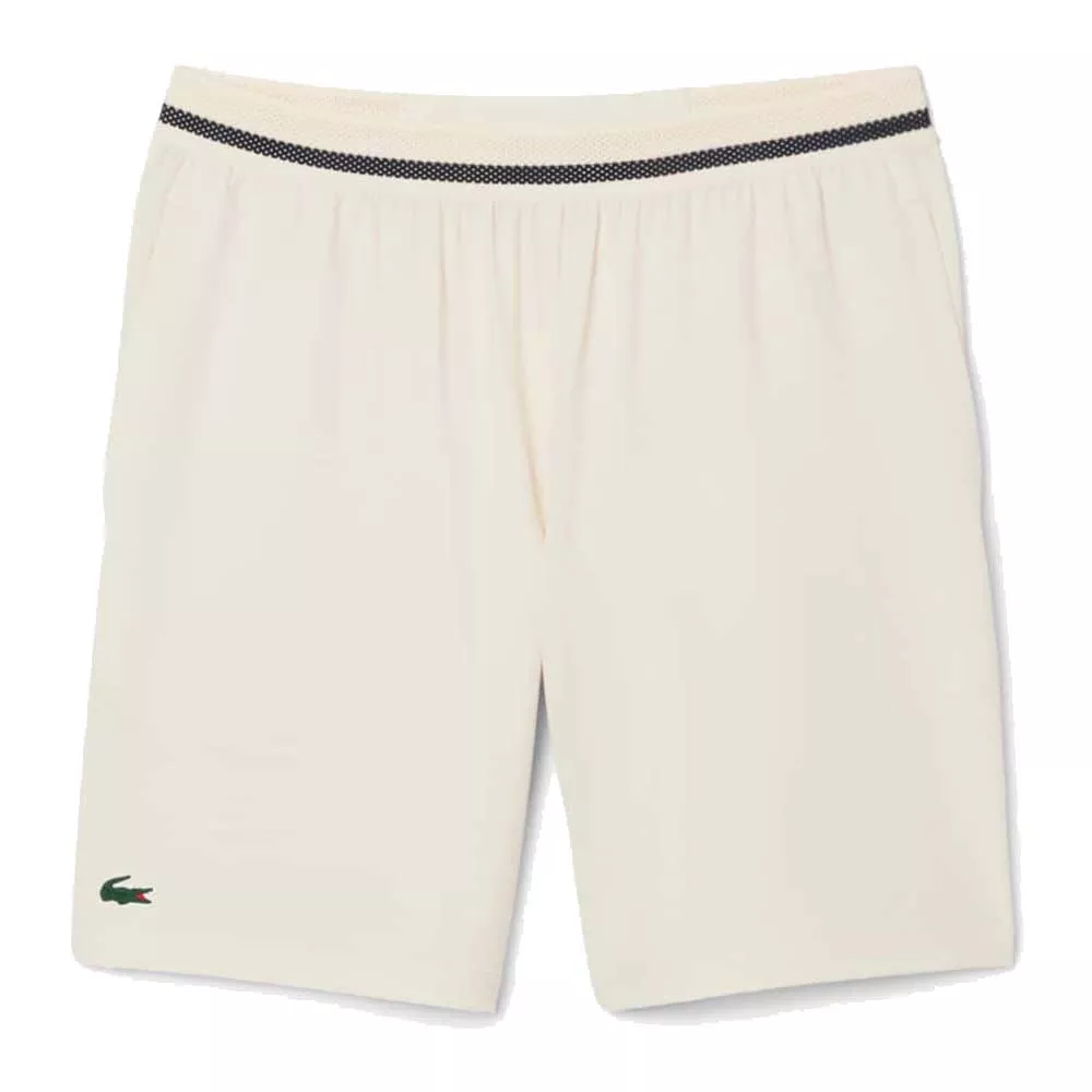 Pantaloncini Lacoste Tennis x Novak Djokovic Nero