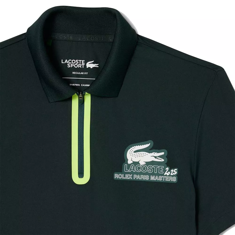 Polo Lacoste Tennis Melbourne Daniil Medvedev Verde