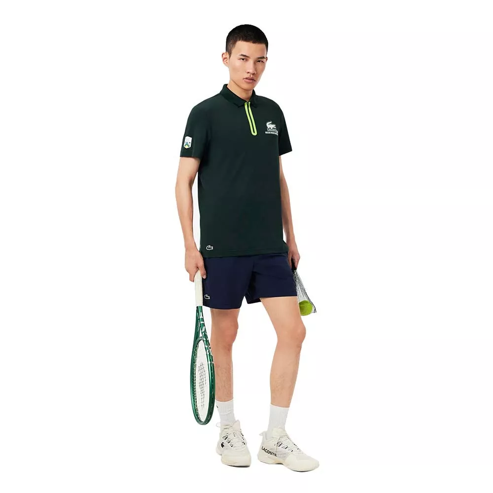 Polo Lacoste Tennis Melbourne Daniil Medvedev Verde