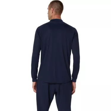 T-shirt a maniche lunghe Asics Court LS Zip bianca