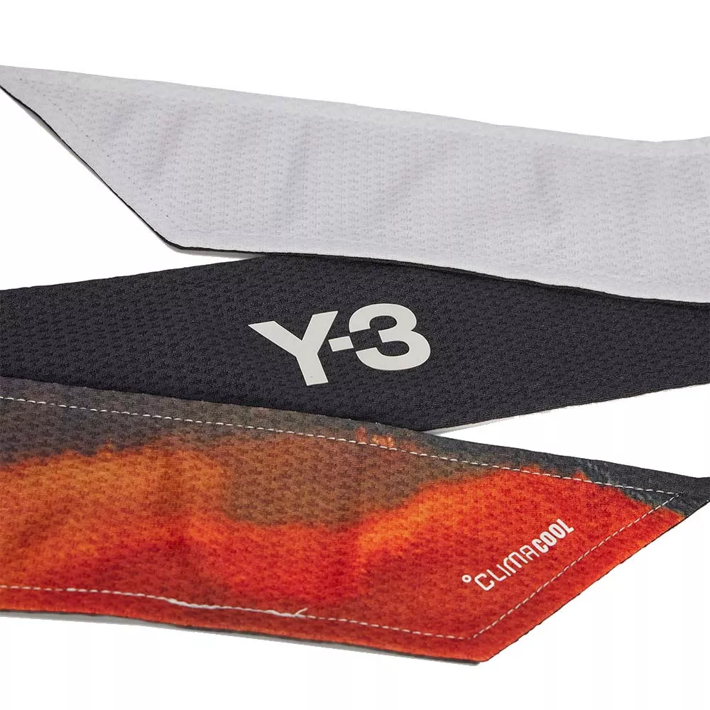 Headband Adidas Tie Climacool Y-3 Bianco Scorpo / Nero