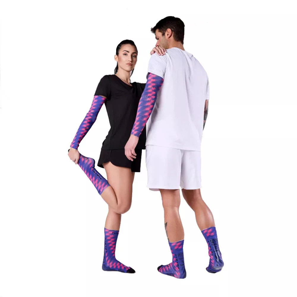 Calzini a compressione Floky S-MASH 3D FANTASY Bali Blu