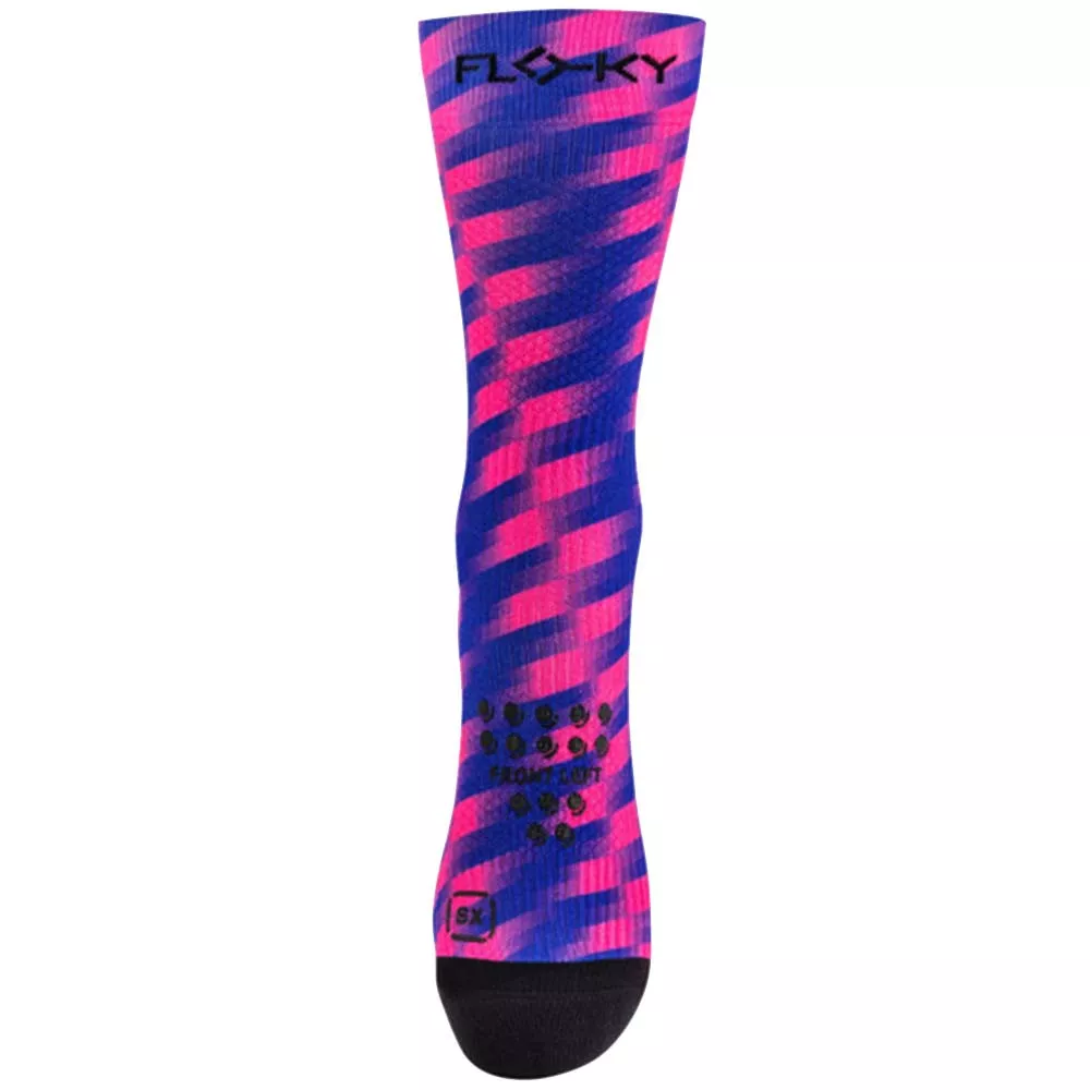 Calzini a compressione Floky S-MASH 3D FANTASY Bali Blu