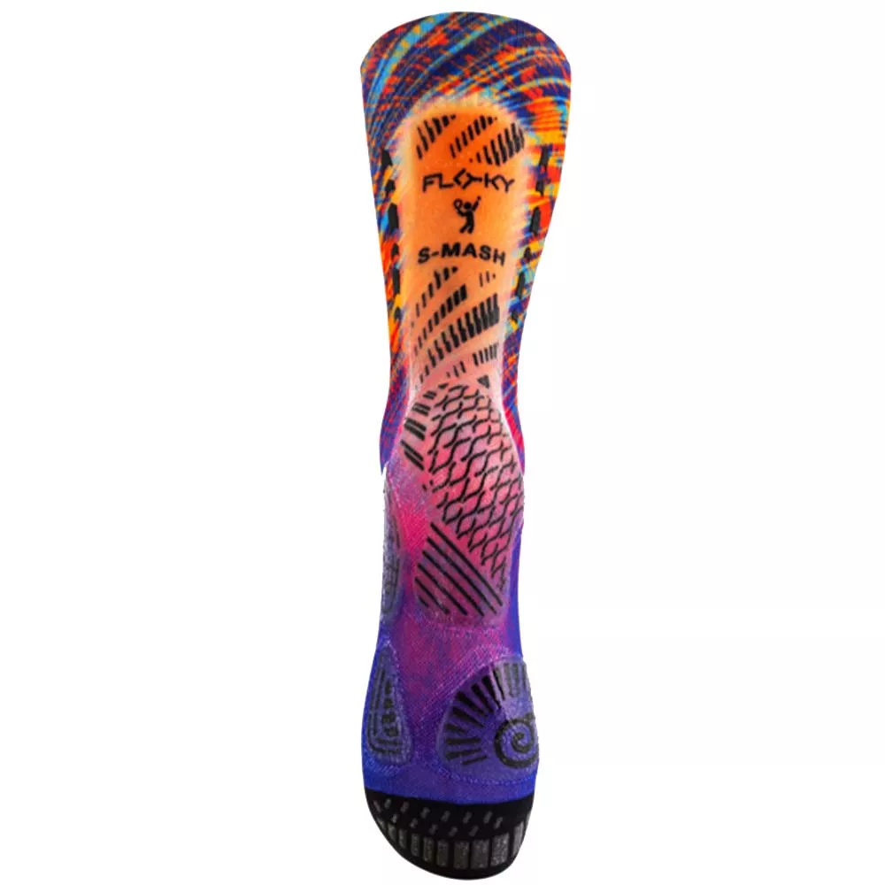 Calzini a compressione Floky S-MASH 3D FANTASY Bali Blu