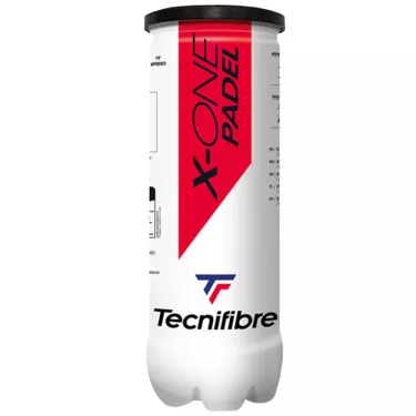 Tubo da 3 palline Tecnifibre X-One Padel