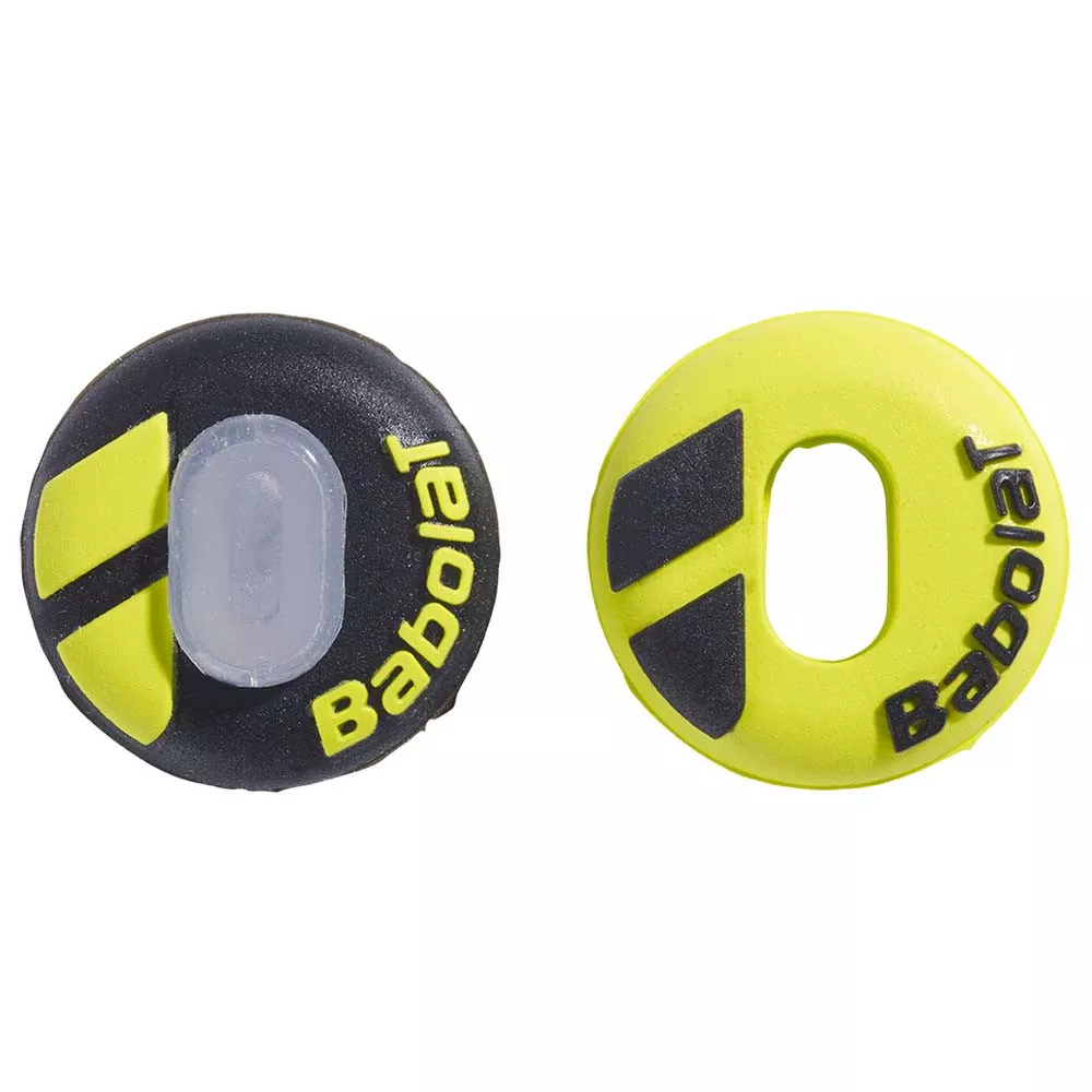 Antivibrazioni Babolat Custom Damp Giallo / Nero x 2