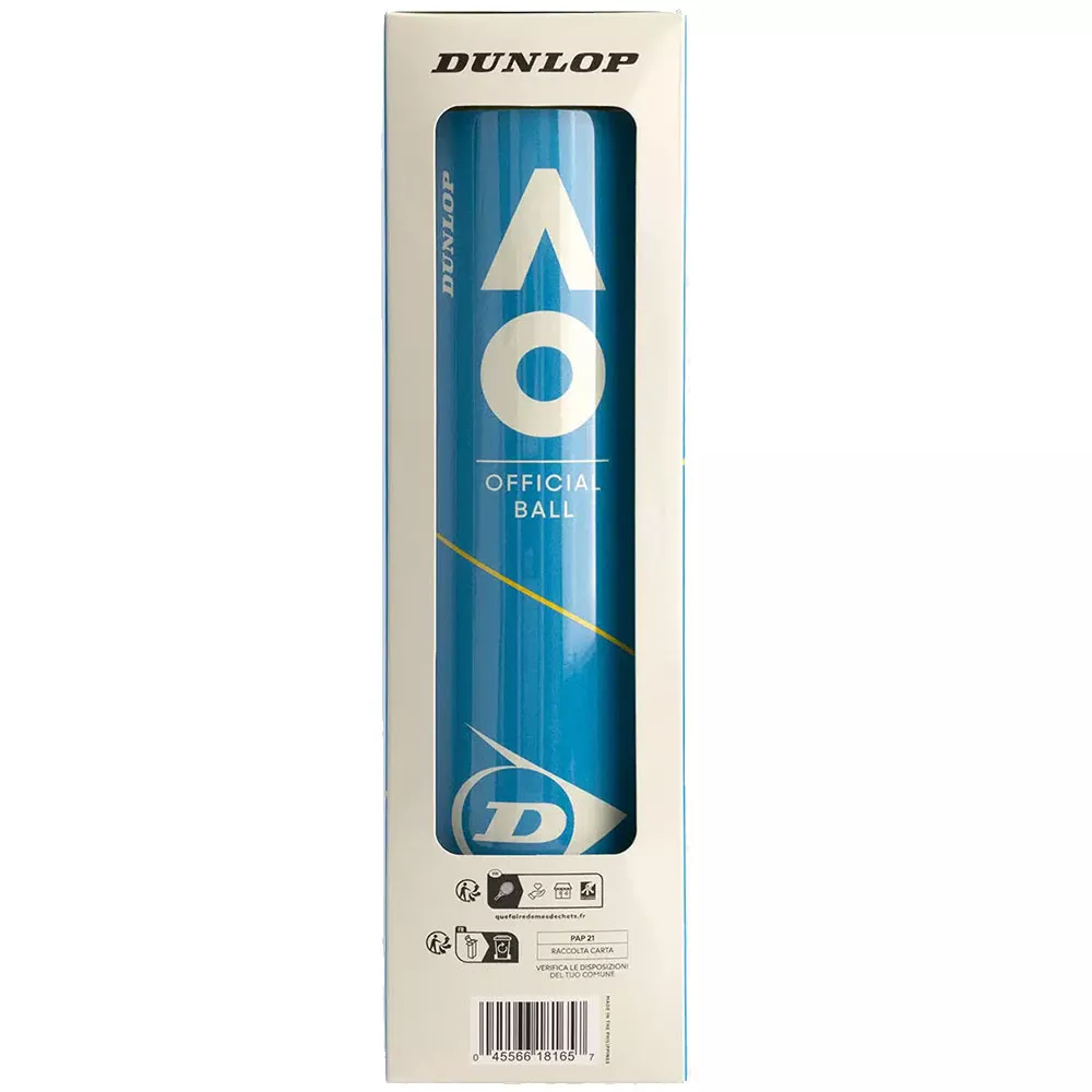Tubo da 4 Palline Dunlop Australian Open