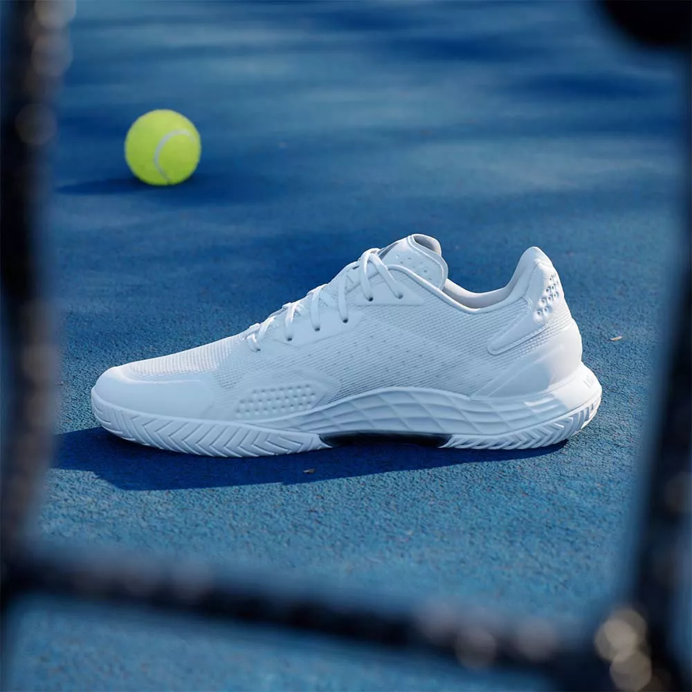 Scarpe Adidas Defiant Speed 2 Terra Battuta Bianco / Giallo