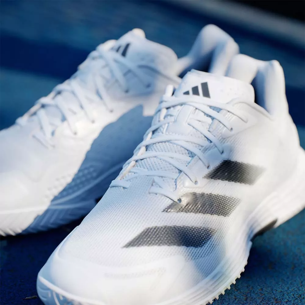 Scarpe Adidas Defiant Speed 2 Terra Battuta Bianco / Giallo