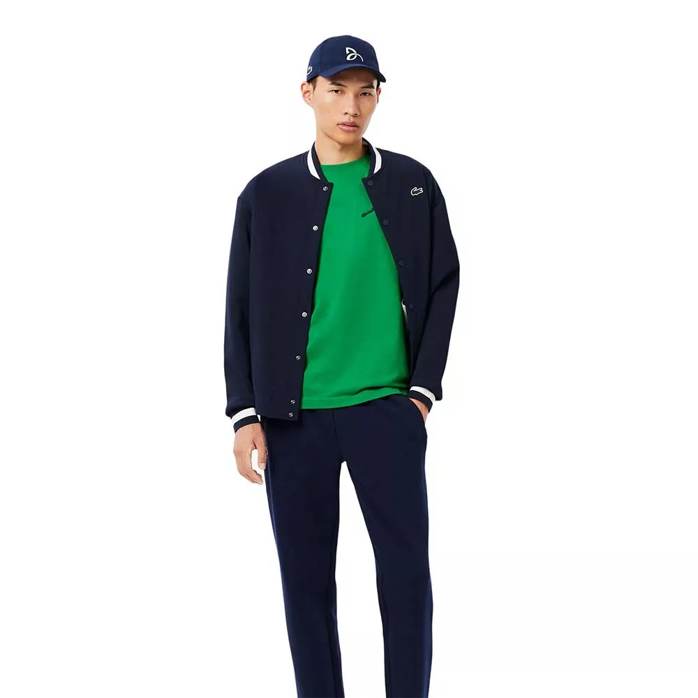 Pacco T-Shirt + Cappellino Lacoste Tennis x Novak Djokovic Verde