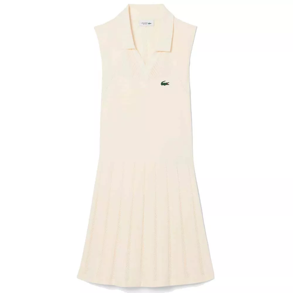 Robe Lacoste Tennis Stretch Donna Nero
