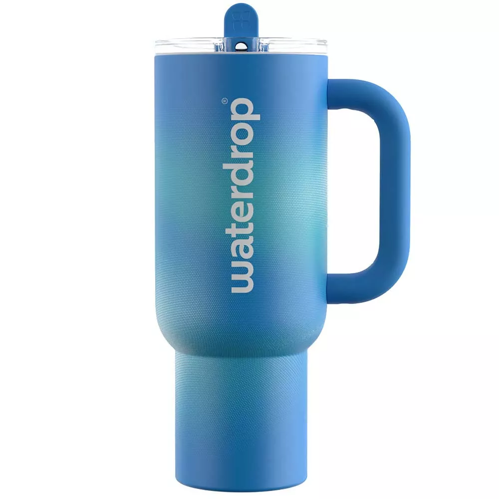 Bottiglia termica Waterdrop Explorer Blu