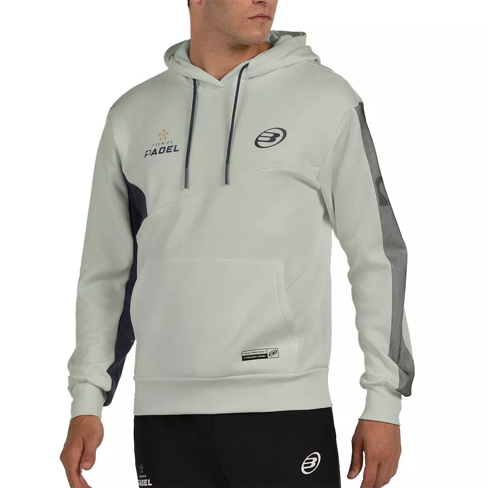 Sweatshirt Bullpadel Premier Padel Baque Bianco