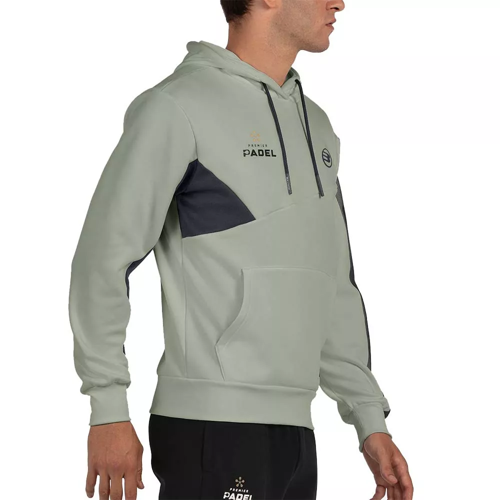 Sweatshirt Bullpadel Premier Padel Baque Bianco