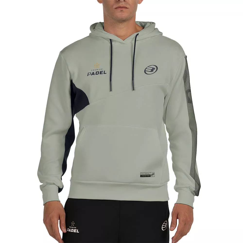Sweatshirt Bullpadel Premier Padel Baque Bianco