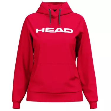 Felpa con cappuccio Head Club Original Donna Rosso