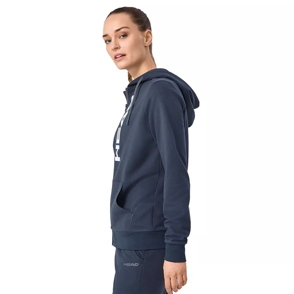 Felpa con cappuccio Head Club Original Donna Blu marino
