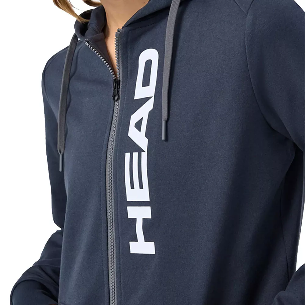 Felpa con cappuccio Head Club Original Donna Blu marino