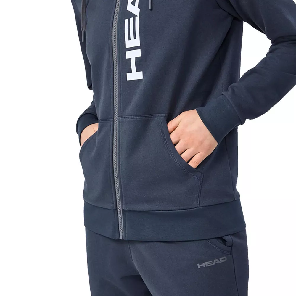Felpa con cappuccio Head Club Original Donna Blu marino