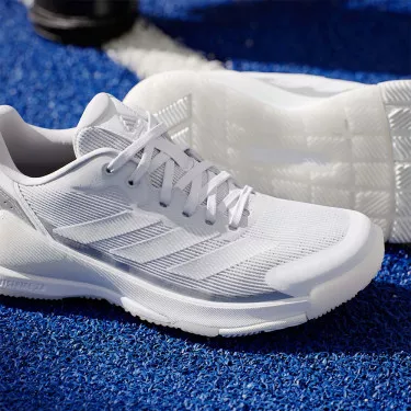 Scarpe da padel Adidas Crazyquick LS Donna Bianche